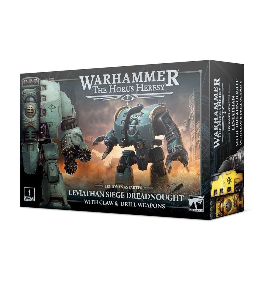 Warhammer: The Horus Heresy - Legiones Astartes: Leviathan Seige Dreadnought With Claw & Drill Weapons