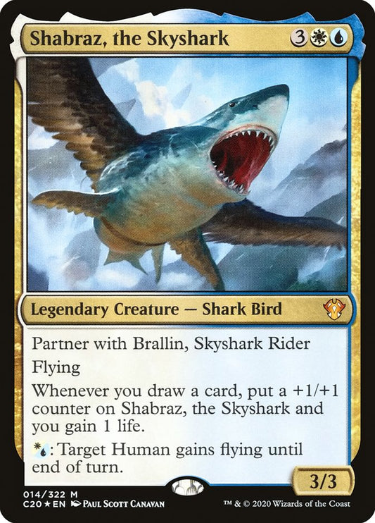 Shabraz, the Skyshark - Commander 2020 14 (Foil)