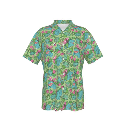 Venusaur (Green) Button Shirt