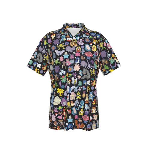 151 All Dittos (Black) Button Shirt