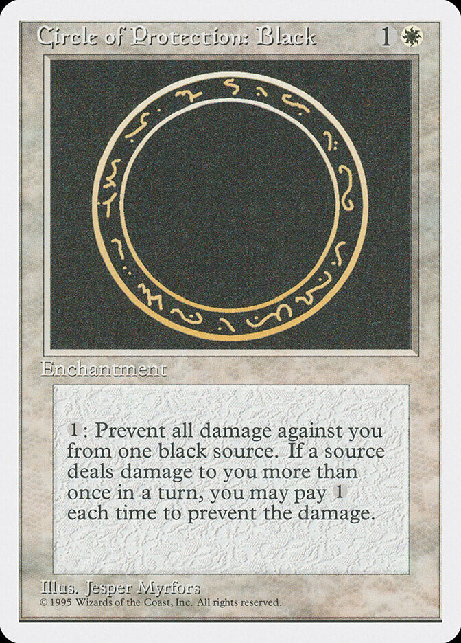 Circle of Protection: Black - Fourth Edition 14