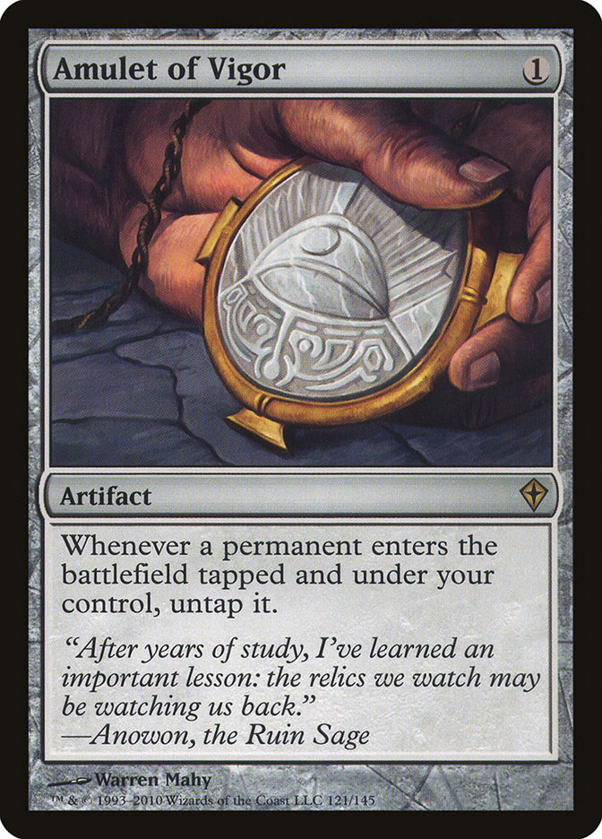 Amulet of Vigor - Worldwake 121