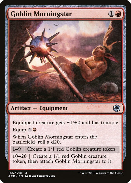Goblin Morningstar - AFR 145  (Foil)