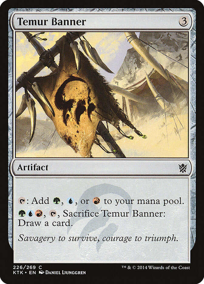 Temur Banner - Khans of Tarkir 226