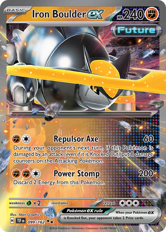Iron Boulder ex (JP) - Cyber Judge 041/071 (Foil) - Near Mint