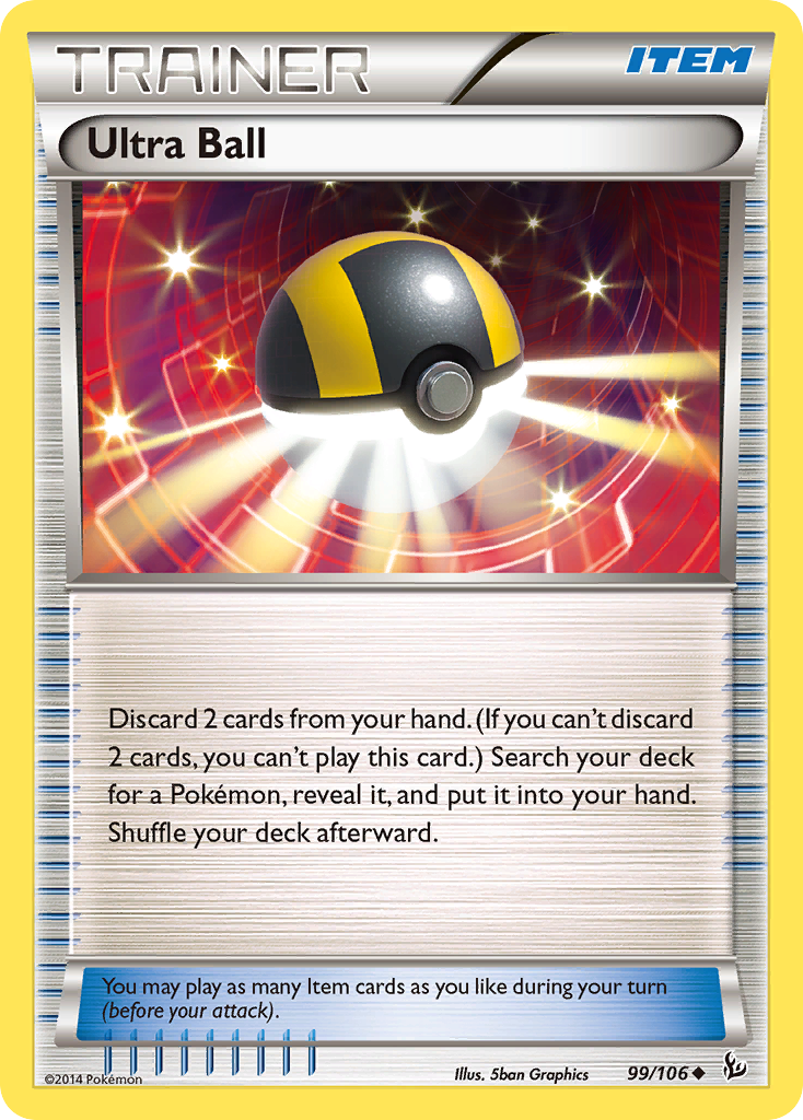 Ultra Ball - Flashfire 99 (Foil) - Damaged