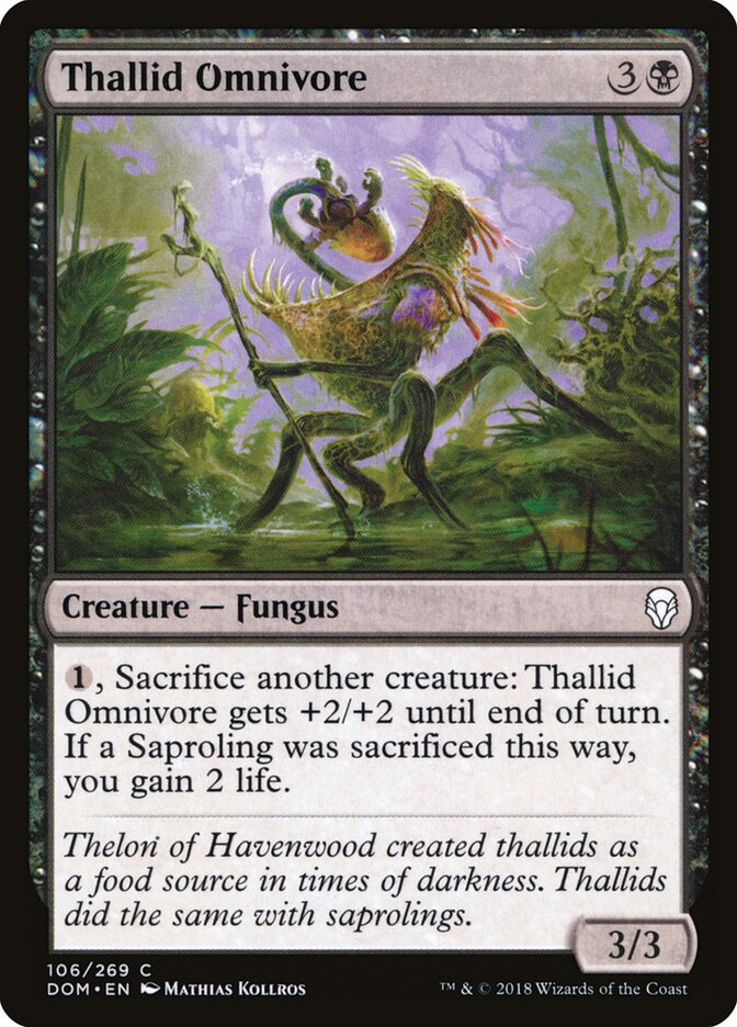 Thallid Omnivore - Dominaria 106