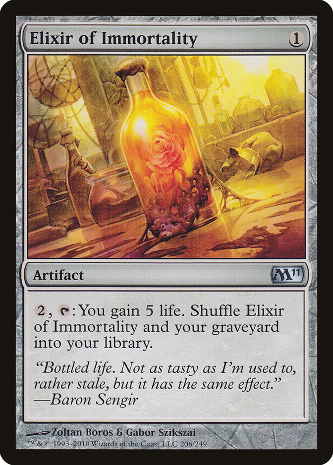Elixir of Immortality - Magic 2011 (M11) 206