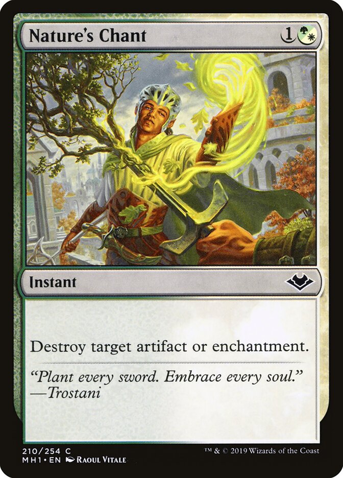 Nature's Chant - Modern Horizons 210