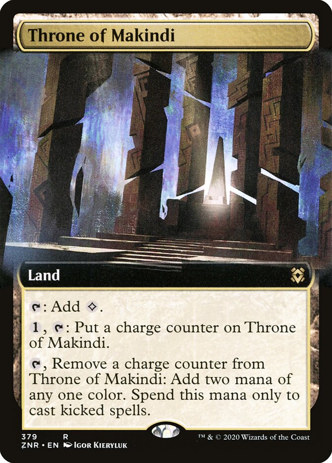 Throne of Makindi - Zendikar Rising 379 (Foil)