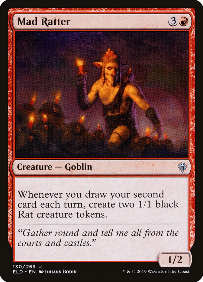 Mad Ratter - Throne of Eldraine 130 (Foil)