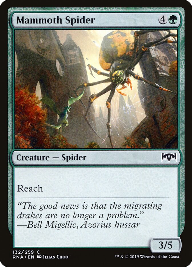 Mammoth Spider - Ravnica Allegiance 132
