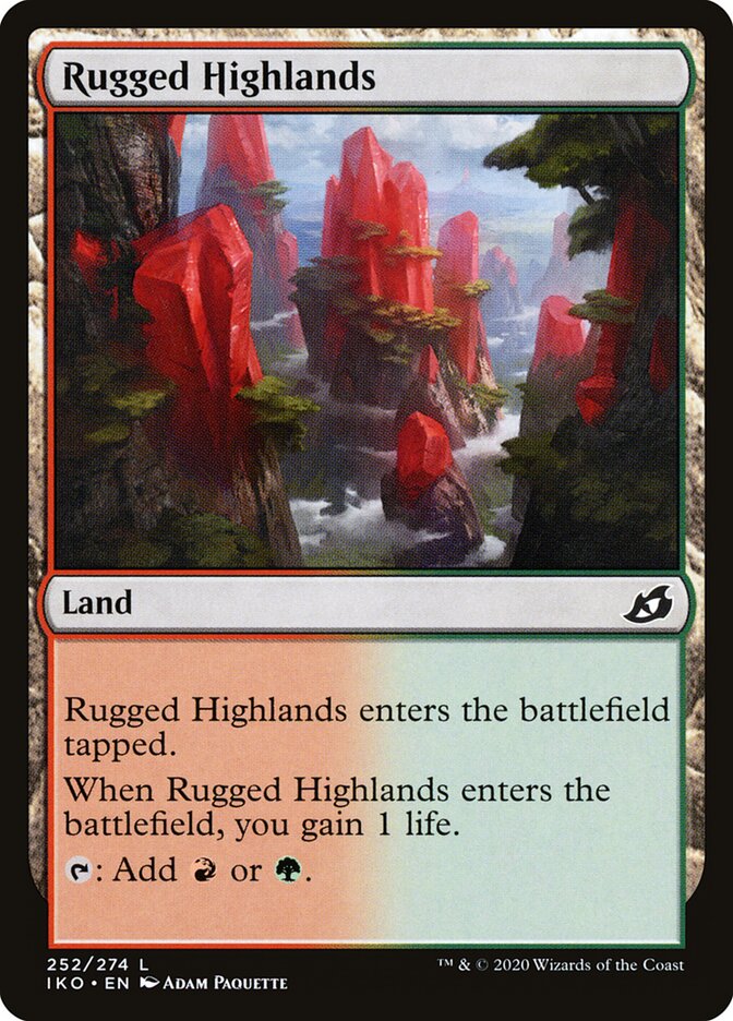 Rugged Highlands - Ikoria: Lair of Behemoths 252