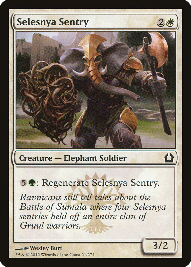 Selesnya Sentry - Return to Ravnica 21