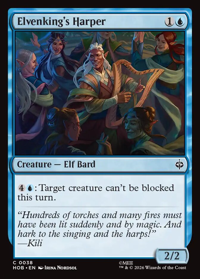 Elvenking's Harper - The Hobbit 38 (Foil)