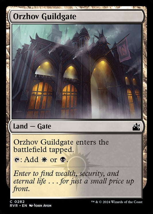 Orzhov Guildgate - RVR 282  (Foil)
