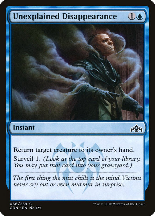 Unexplained Disappearance - Guilds of Ravnica 56