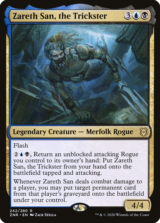 Zareth San, the Trickster - Zendikar Rising 242 (Foil)