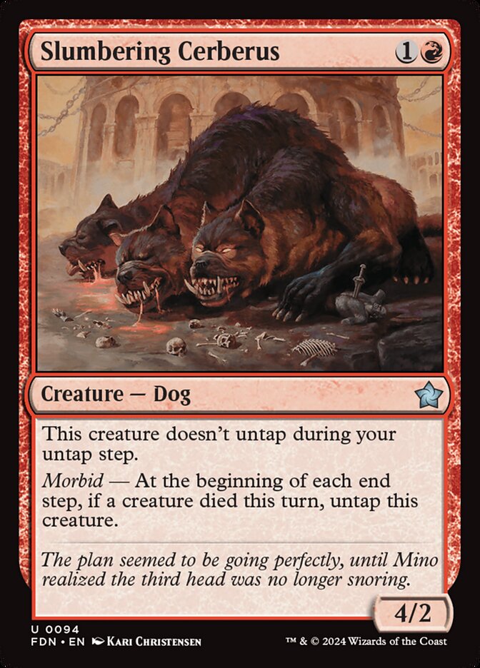 Slumbering Cerberus - Foundations 94