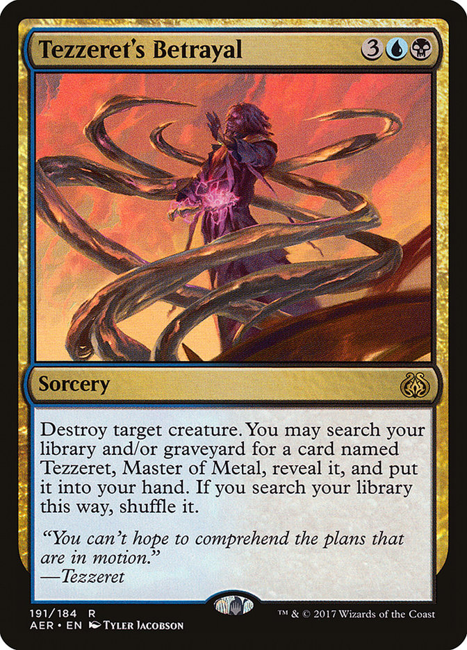Tezzeret's Betrayal - AER 191