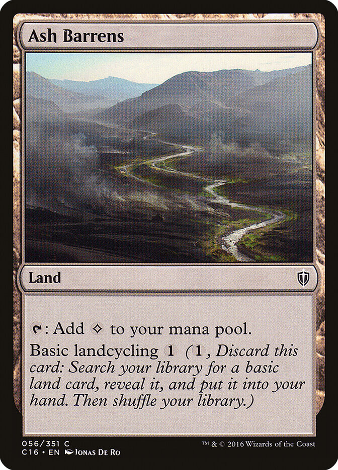 Ash Barrens - Commander 2016 56
