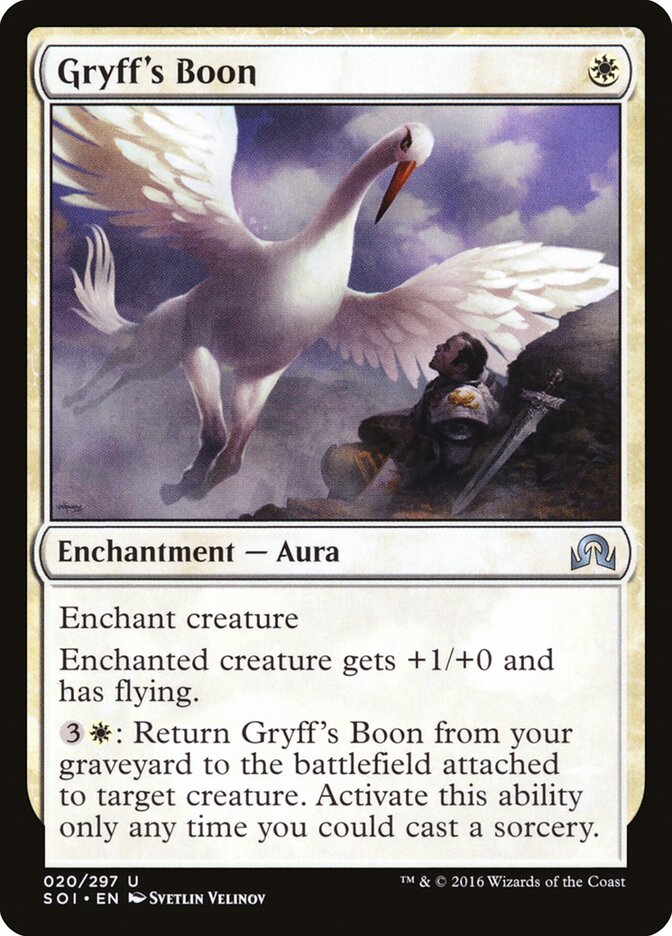Gryff's Boon - Shadows over Innistrad 20