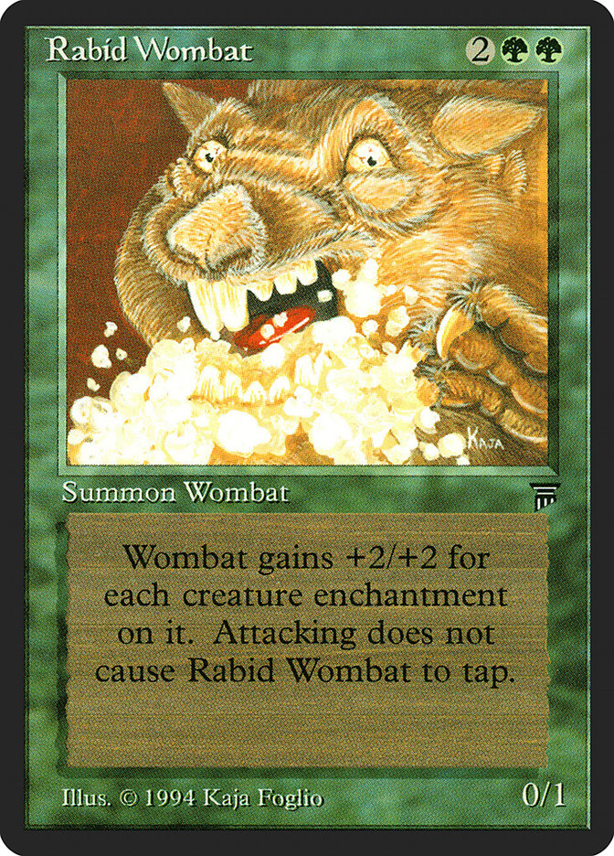 Rabid Wombat - LEG 198