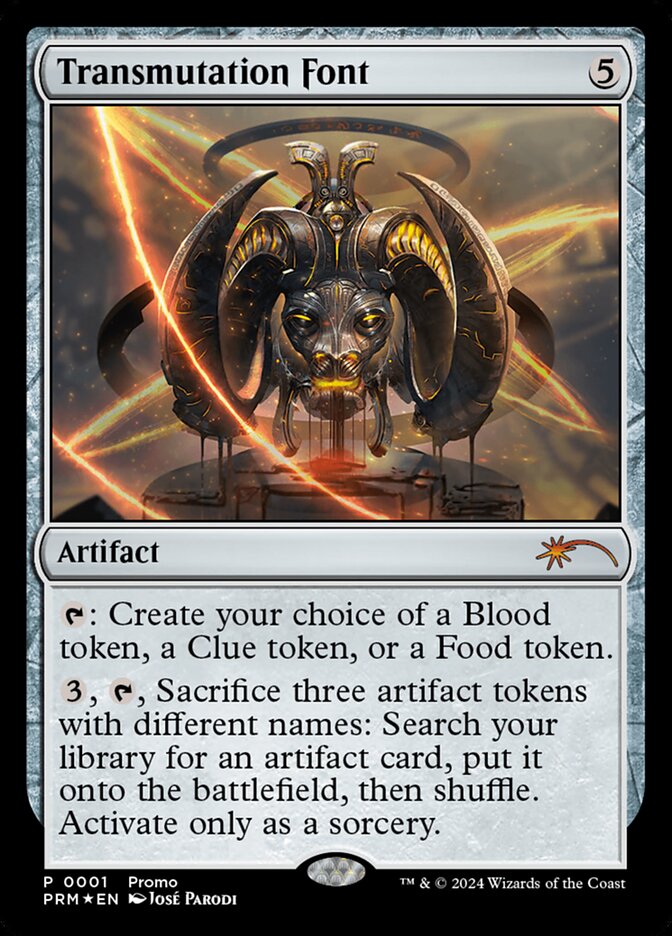 Transmutation Font - PW24 11  (Foil)