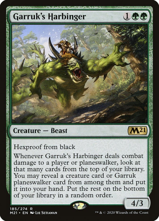 Garruk's Harbinger - M21 185