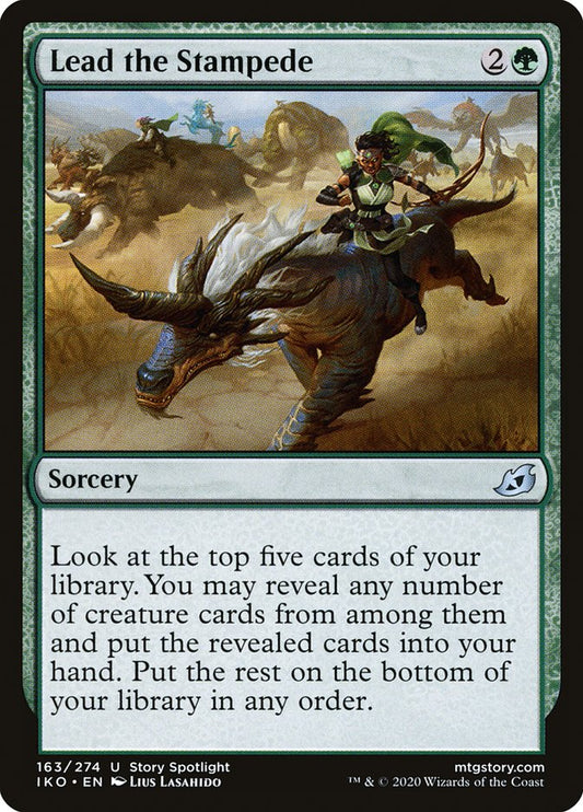 Lead the Stampede - IKO 163