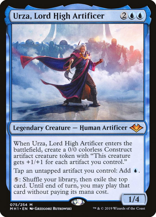 Urza, Lord High Artificer - Modern Horizons 75