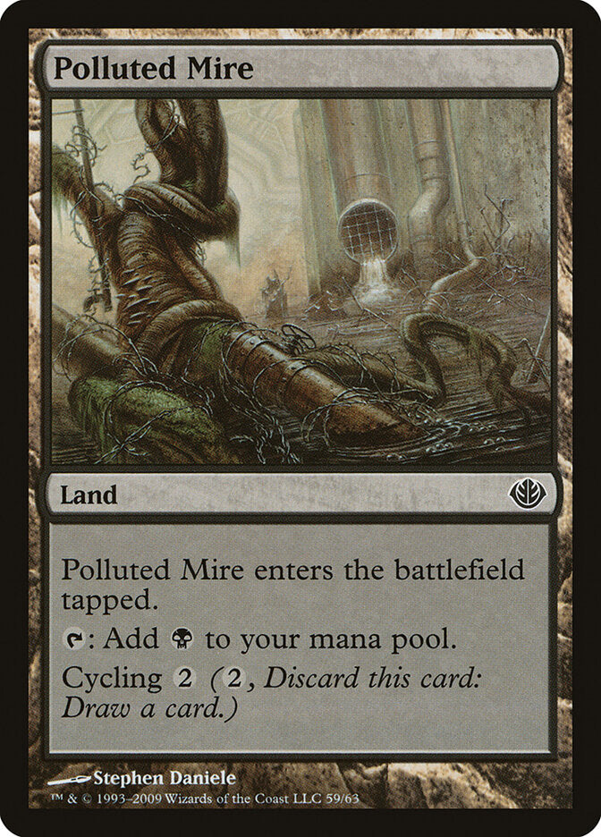 Polluted Mire - Duel Decks: Garruk vs. Liliana 59