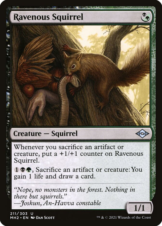 Ravenous Squirrel - MH2 211