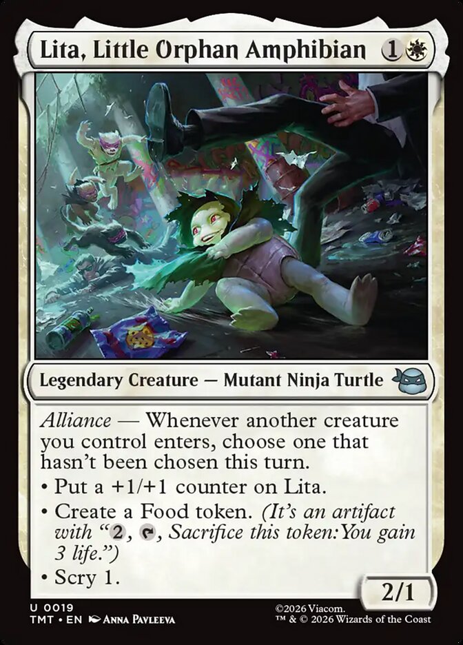 Lita, Little Orphan Amphibian - Teenage Mutant Ninja Turtles 19