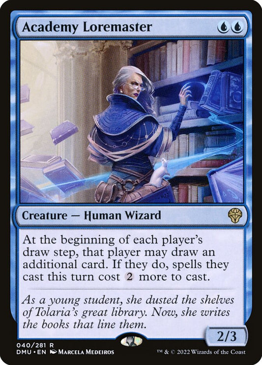 Academy Loremaster - DMU 40  (Foil)
