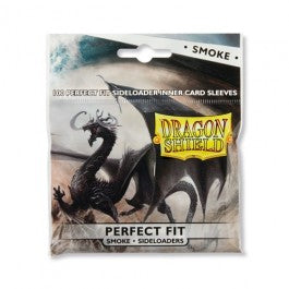 Dragon Shield Sleeves: Perfect Fit Sideloader Inner Sleeves - Smoke
