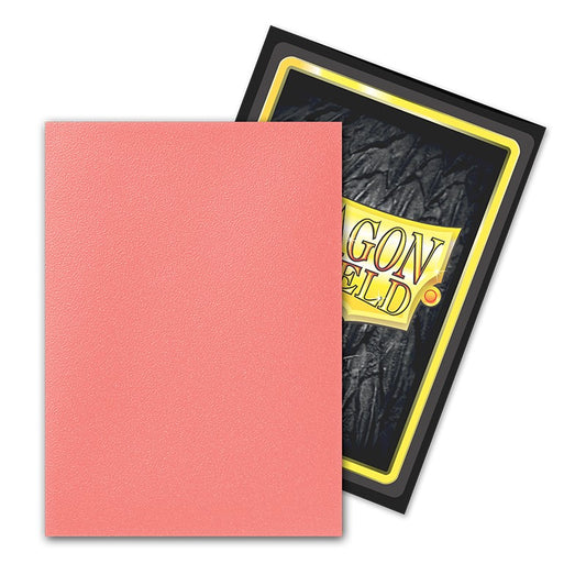 Dragon Shield Sleeves: Standard Matte Dual - Peach 100CT