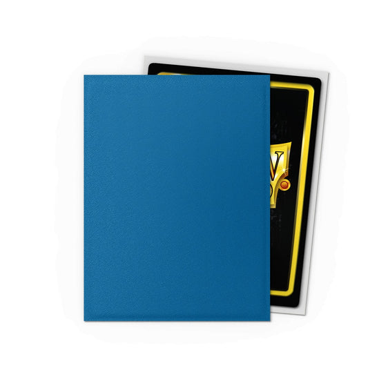 Dragon Shield Sleeves - Cobalt & Silver 25th Anniversary Dual Matte