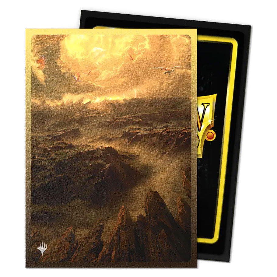 Deck Protector: Art: Dual Matte: Magic the Gathering: Landfall Series: Arid Mesa (100)