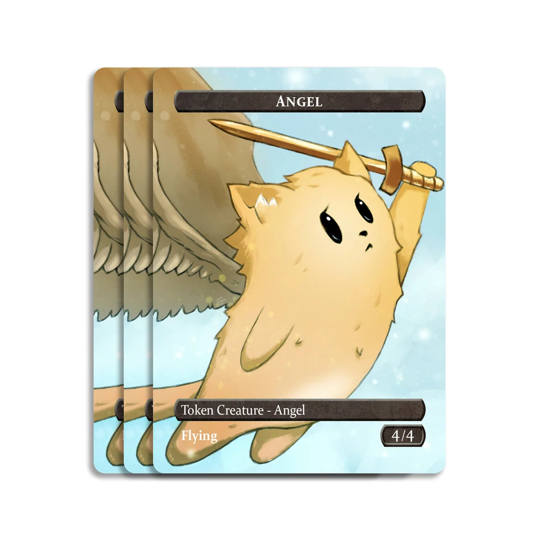 Caverns & Calicos Manacat Tokens & Proxies - Zombie & Angel Token Set