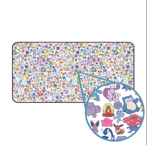 All Ditto 151 on White Playmat