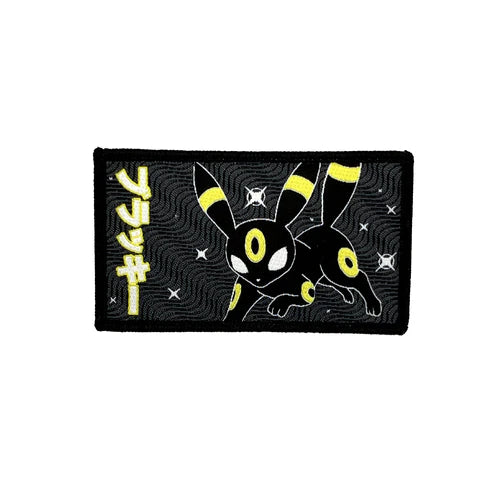 Umbreon (Yellow) Rectangle Velcro Hat Patch
