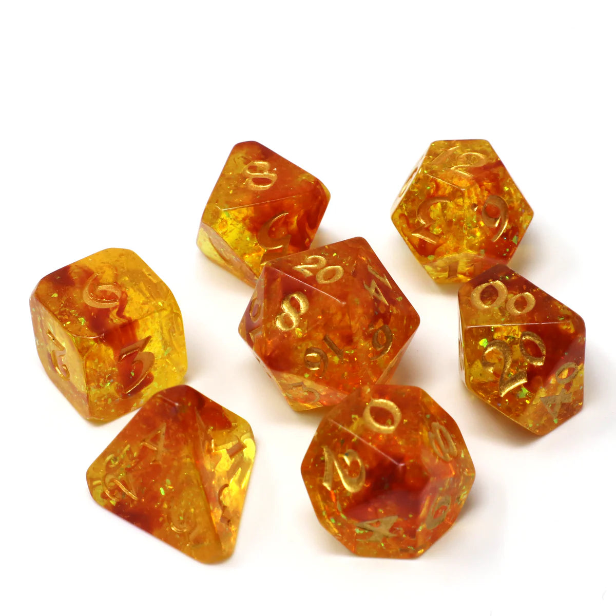 7pc RPG Set - Autumn Court - Die Hard Dice