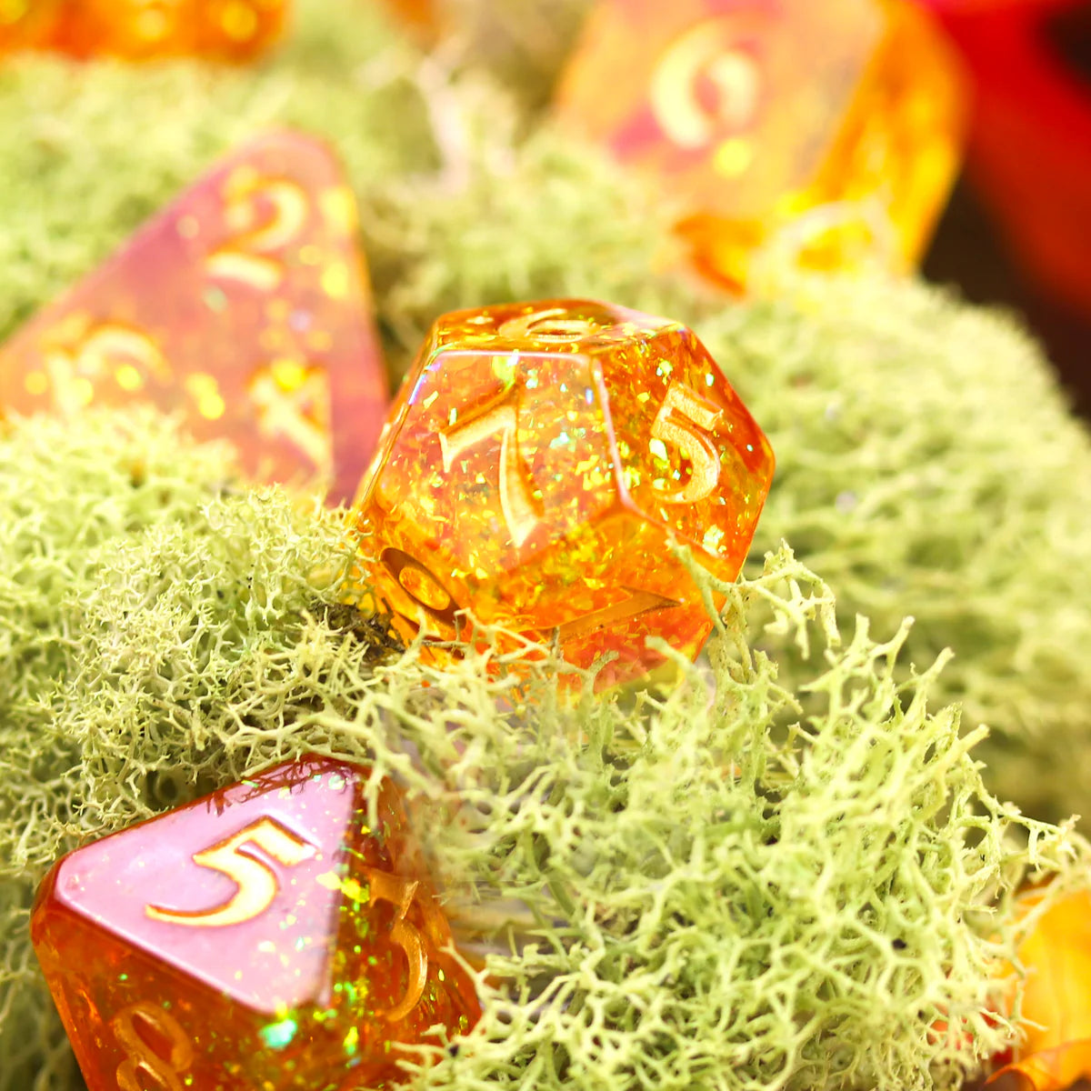 7pc RPG Set - Autumn Court - Die Hard Dice