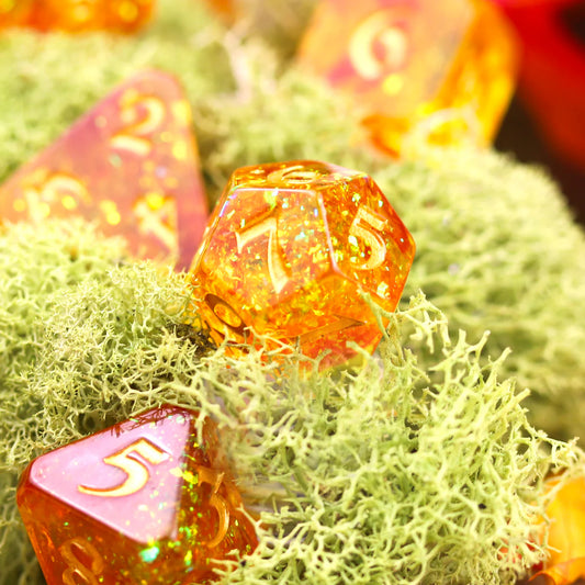 7pc RPG Set - Autumn Court - Die Hard Dice