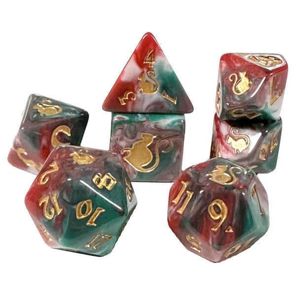 7-Set Kitty Clacks: Lucky Dice