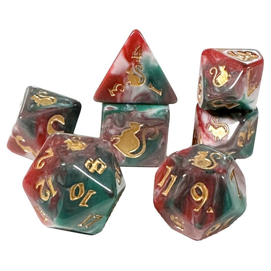 7-Set Kitty Clacks: Lucky Dice