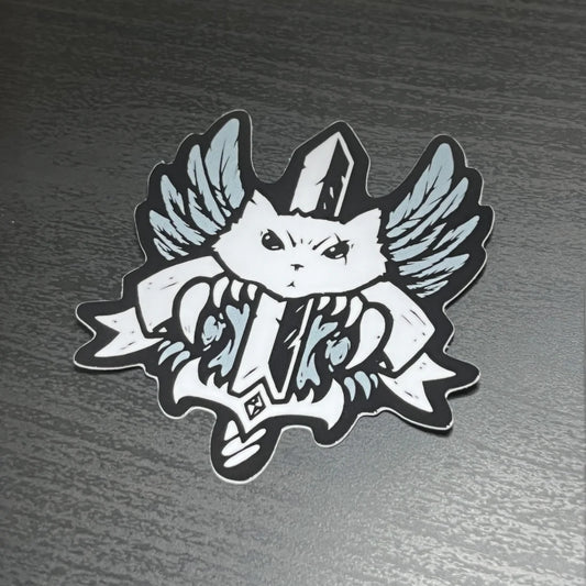 Caverns & Calicos Sticker - Barbarian