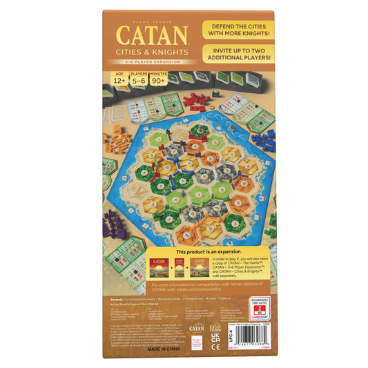Catan Extension: Cities and Knights 5-6 Player