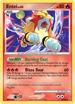 Entei - Secret Wonders 4  (Foil)